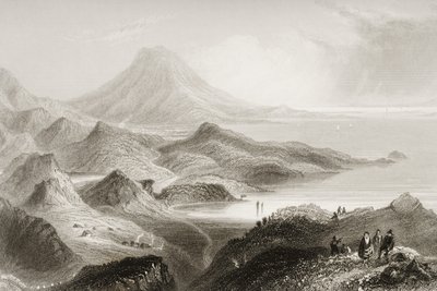 Lough Conn and Mount Nephin, County Mayo, Ireland, from 